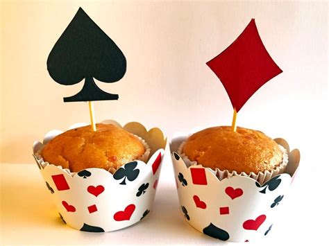 casino cupcakes|casino cupcake wrappers.